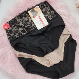Marilyn Monroe Multicolored Lace Shaping Briefs 3-pack Size L Wome…